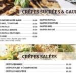 Menu 6ÈME CAFE Marrakech June 2023 220200